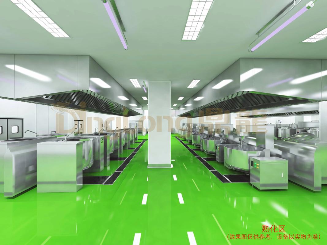 大型商用廚房設計 源頭工廠的專業方案規劃與多年工程實踐